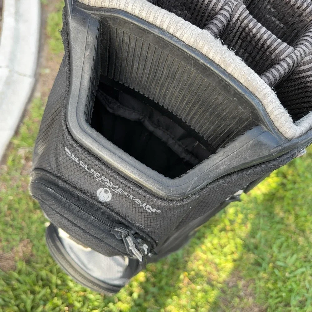 Sun Mountain Golf Cart Bag Mens Large Black 14-Way Divider Wuskowhan Pockets